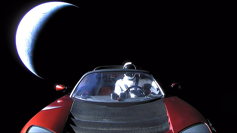 Elon Musk's Tesla Roadster
